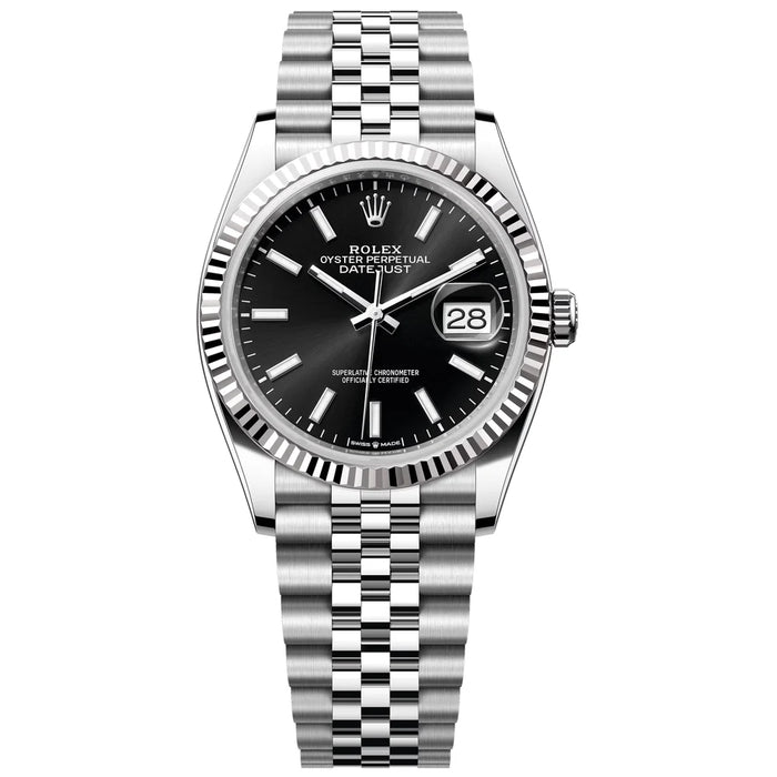 Rolx Datejust Black Dial