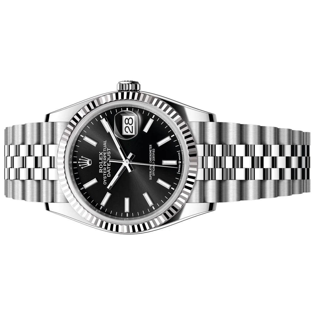 Rolx Datejust Black Dial