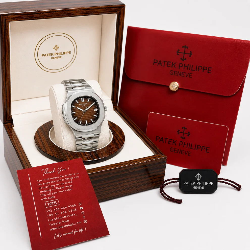 Patk Philipe Nautilus Chocolate Dial