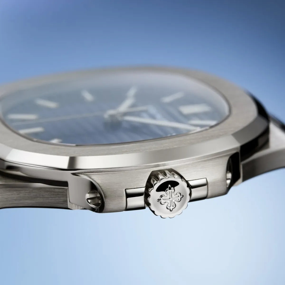 Patk Philipe Nautilus blue dial