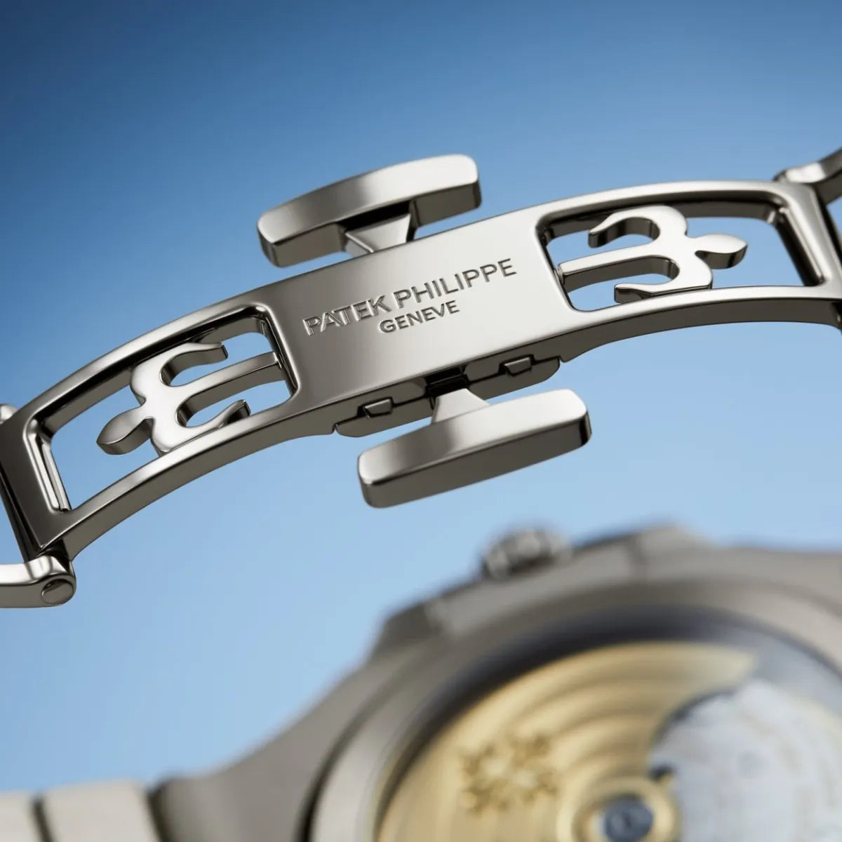 Patk Philipe Nautilus blue dial