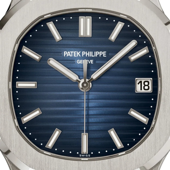 Patk Philipe Nautilus blue dial