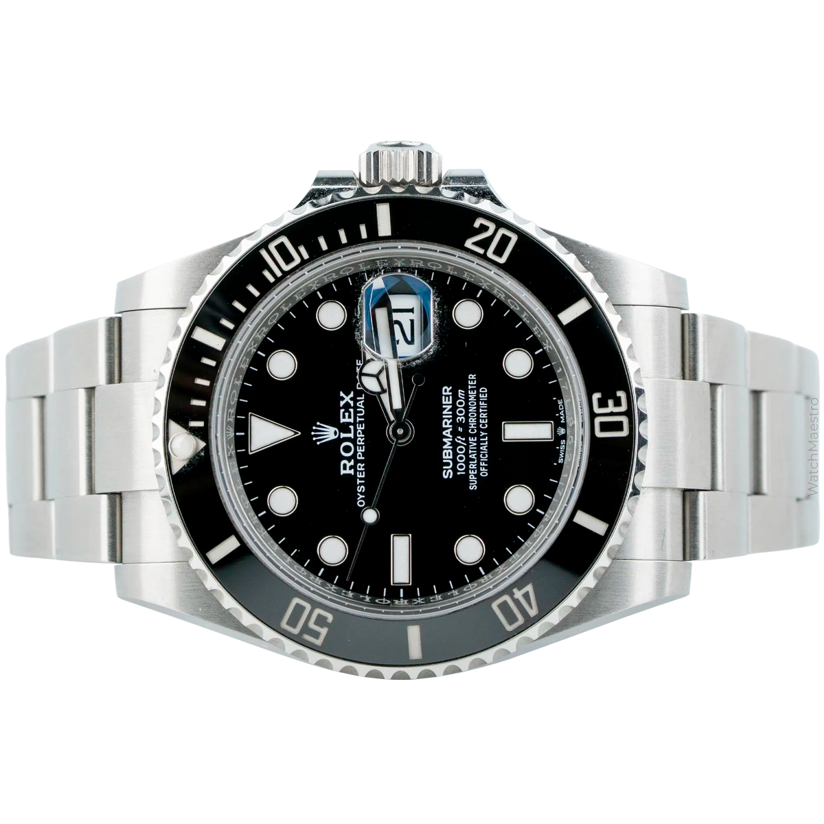 Rolx Submariner Date 41 – Oystersteel, Black Dial, Black Cerachrom Bezel, Oyster Bracelet