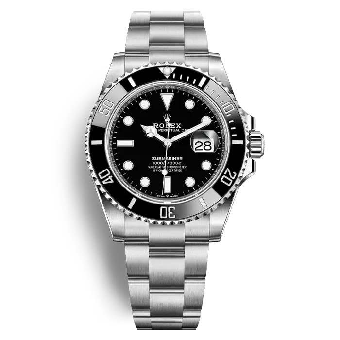 Rolx Submariner Date 41 – Oystersteel, Black Dial, Black Cerachrom Bezel, Oyster Bracelet