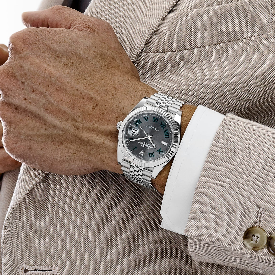 Rolx Datejust 41 Silver Dial