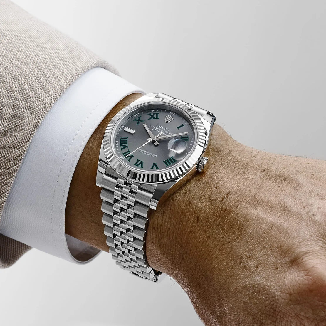 Rolx Datejust 41 Silver Dial