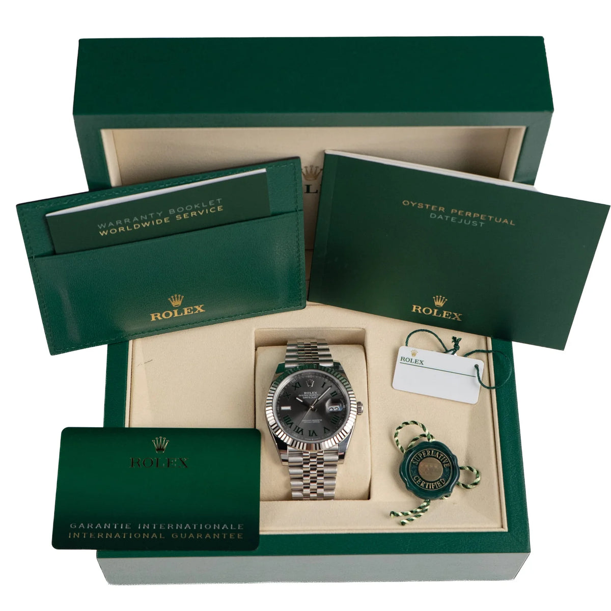 Rolx Datejust 41 Silver Dial